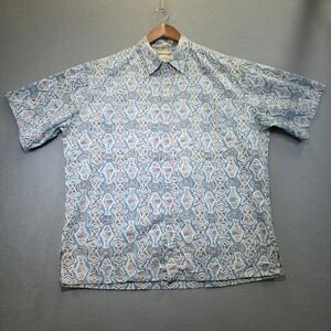 Cooke Street Honolulu Men's Short Sleeve Button Up Hawaiian Shirt Size XL